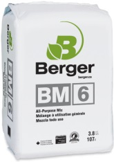 Berger BM 6 - 3.8 Cu. Ft. bale - Soilless Growing Media